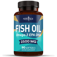 New Age Omega 3 serving size visual for daily dose