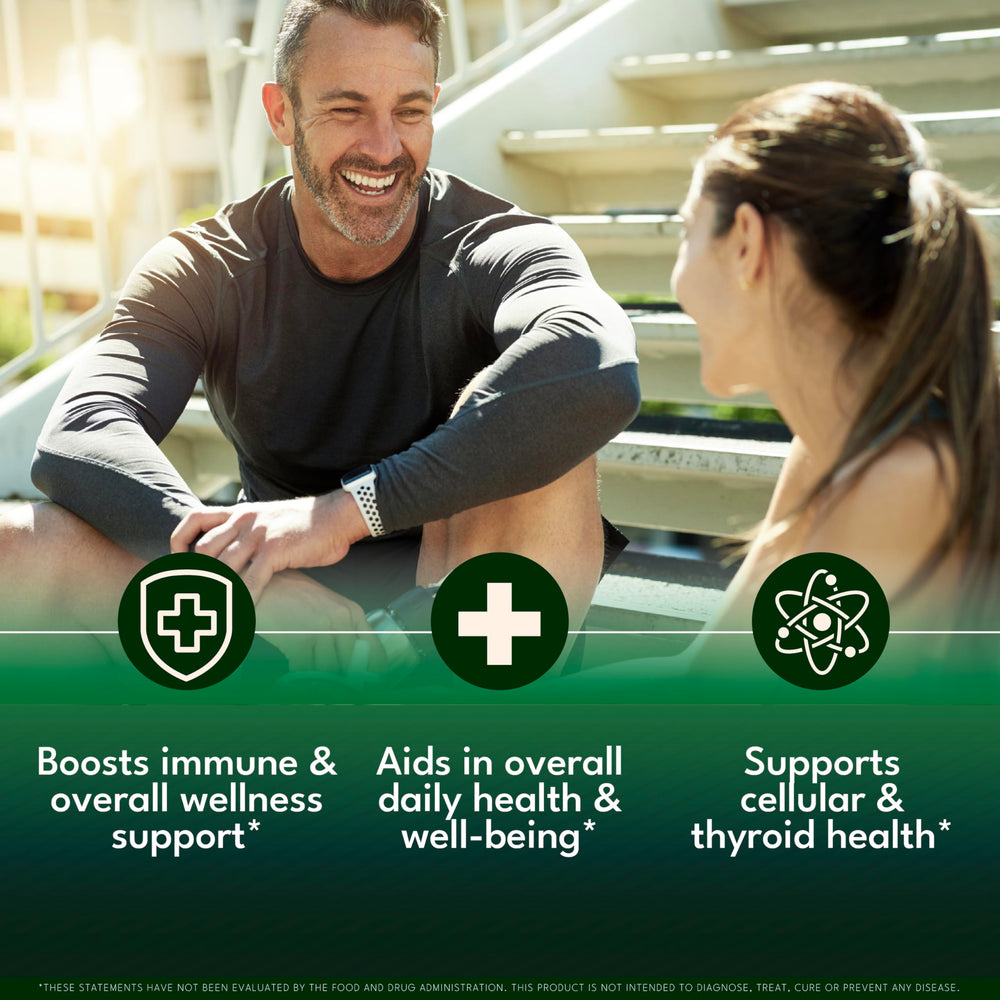 NEW AGE Thyroid Support Drops glass bottle on countertop for everyday wellness.