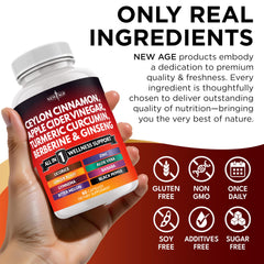 New Age turmeric with black pepper capsules close-up emphasizing absorption