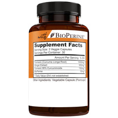 NEW AGE Turmeric Curcumin capsules non-GMO and gluten-free icons emphasize dietary compatibility.