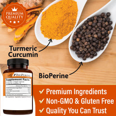 NEW AGE Turmeric Curcumin Capsules pack of 3 bottles emphasizes multi-month convenience.