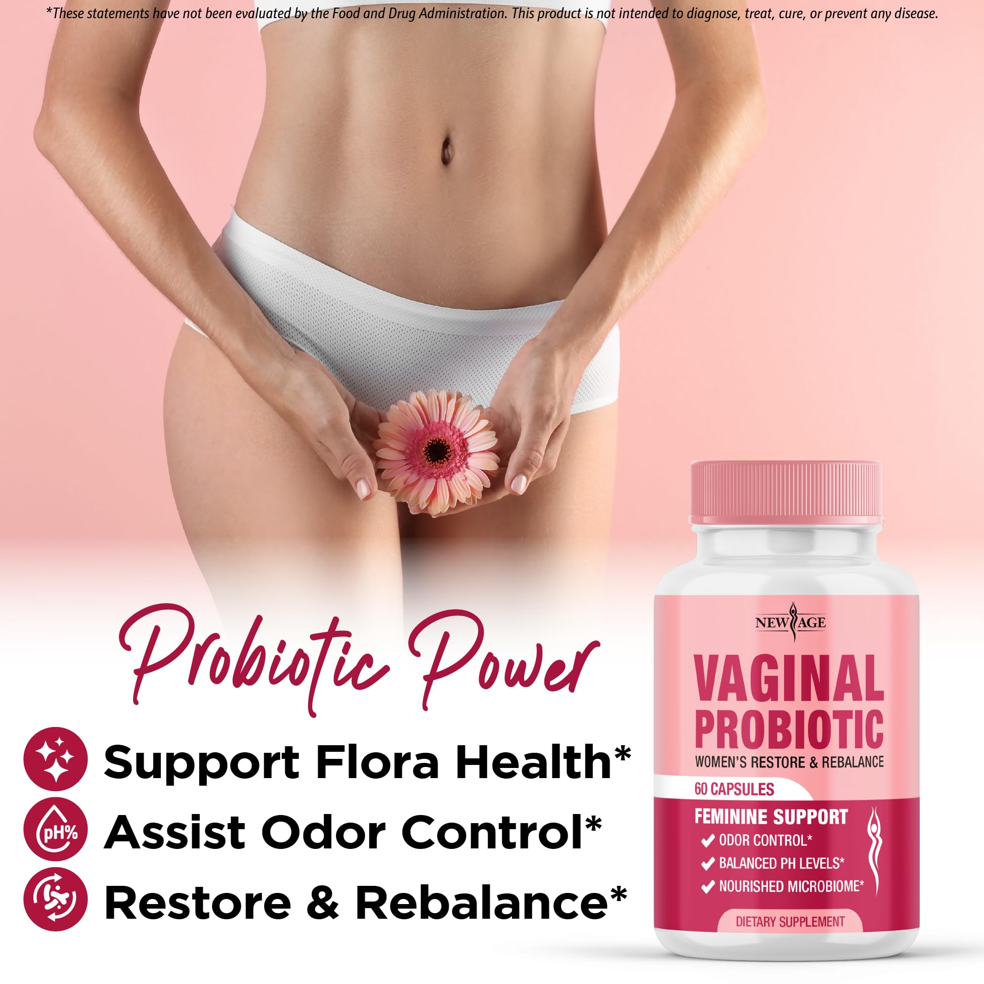 New Age Xylooligosaccharide prebiotic visual for probiotic support