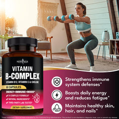 NEW AGE Vitamin B Complex ingredients including choline and inositol