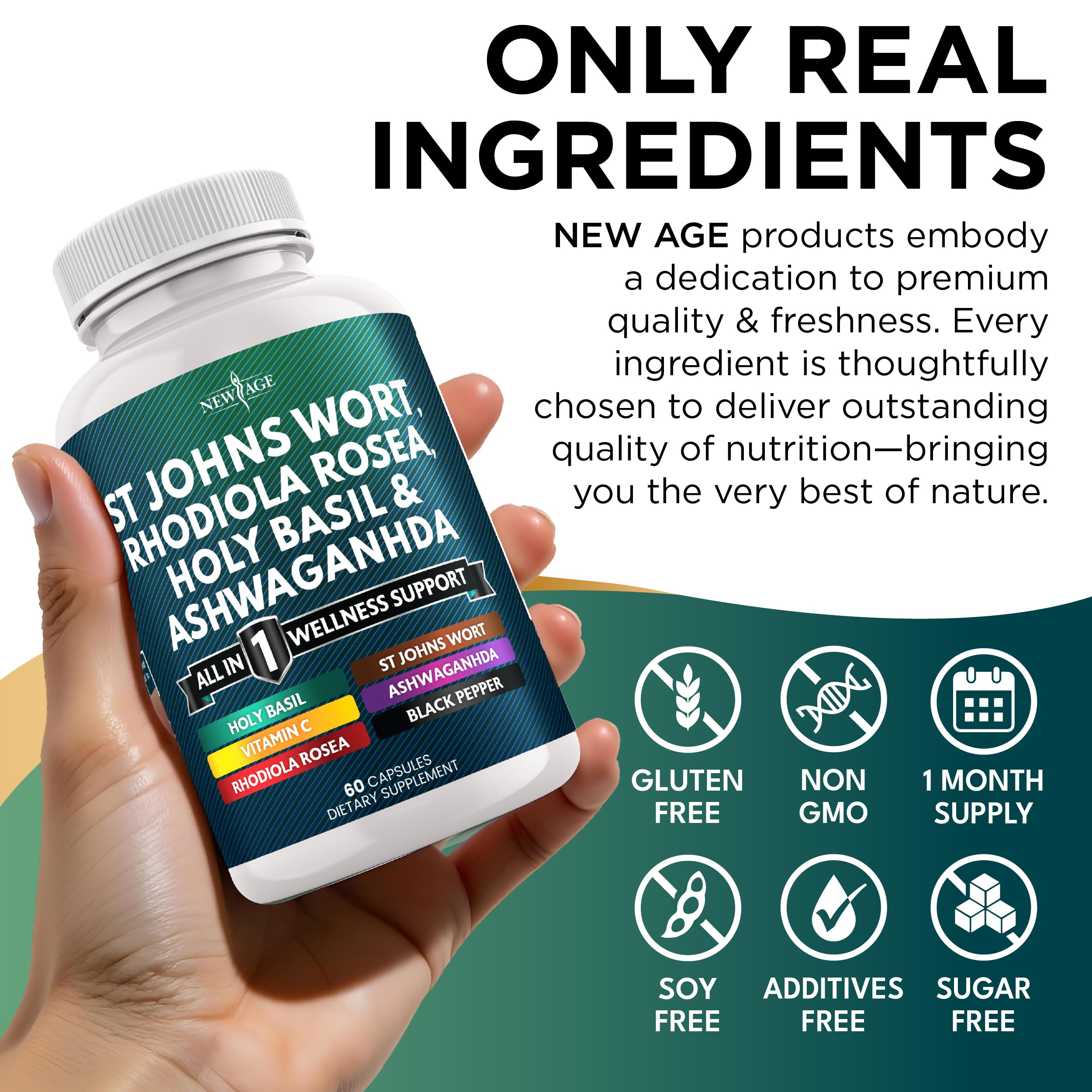 New Age Vitamin C with black pepper extract