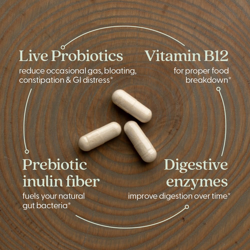 New Chapter All-Flora fermented Vitamin B12 bottle highlighting vitamin support.