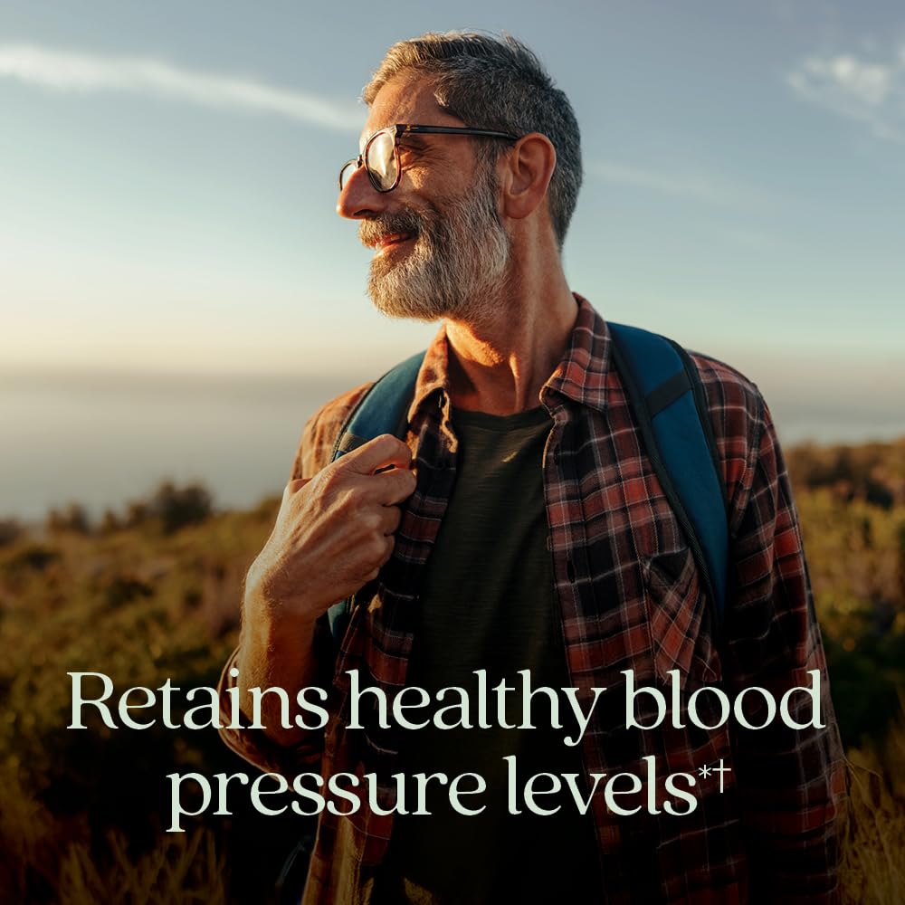 New Chapter Blood Pressure Take Care cap closeup showing easy-to-swallow capsules