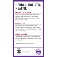 New Chapter Blood Pressure Take Care in-use scene, easy daily routine for ongoing support.