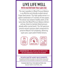 New Chapter Blood Pressure Take Care non-GMO, gluten-free formulation supports clean nutrition