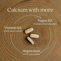 New Chapter K2-D3 blend label — guides calcium to bones.