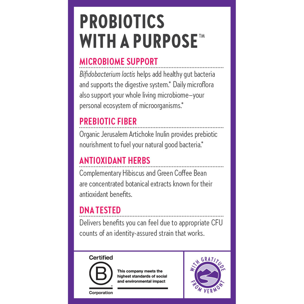 DNA-tested identity seal on New Chapter Daily Dual Biotic