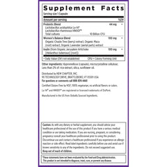 New Chapter Dairy-free ingredient list emphasizes plant-based probiotic care.
