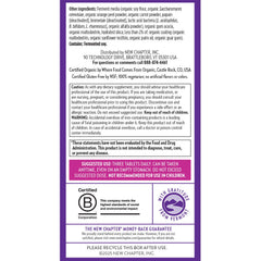 New Chapter DHA support for nursing options included with other nutrients.