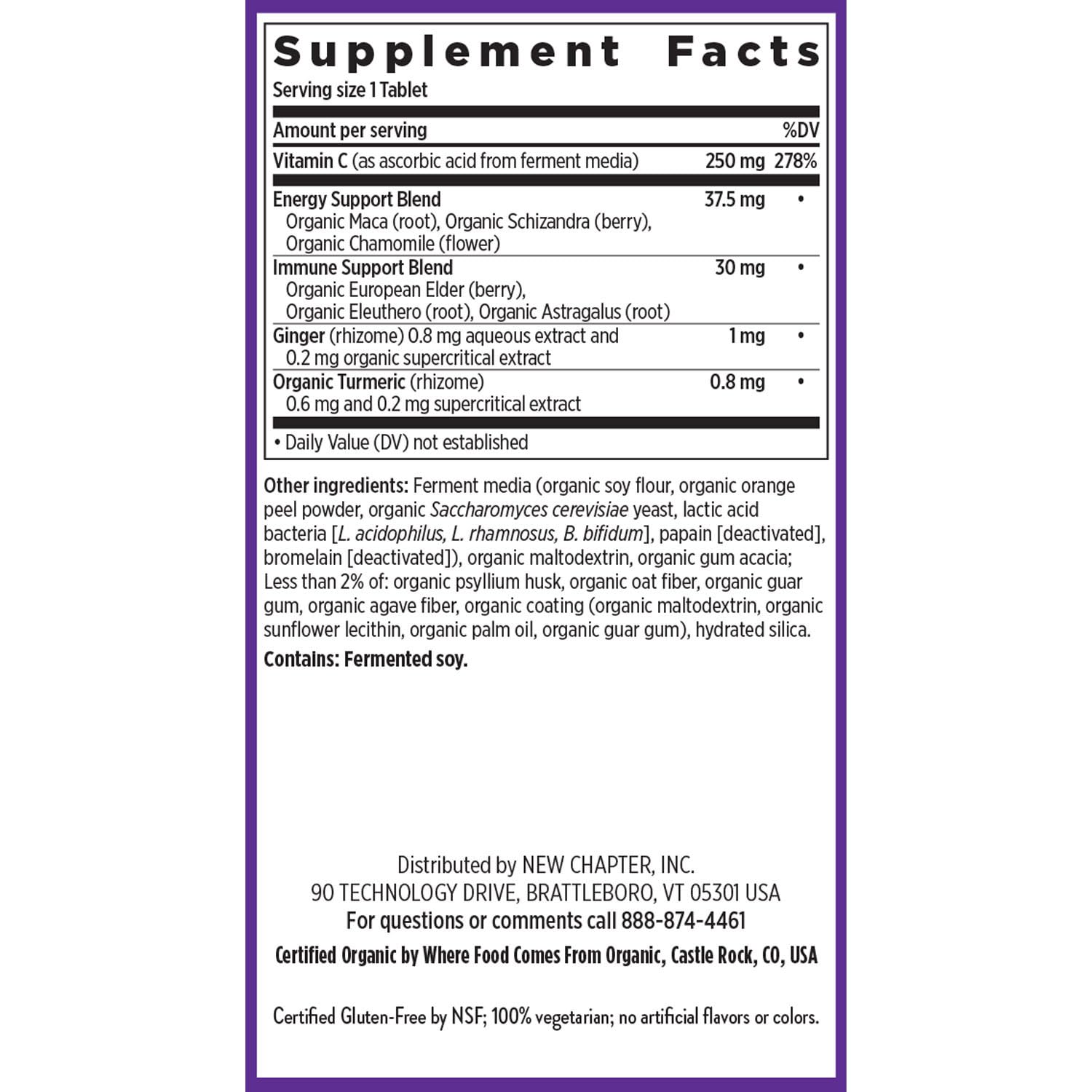 New Chapter elderberry berries illustrate the product's natural immune-boosting profile.