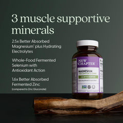 New Chapter fermented selenium pill with natural antioxidant support for workouts