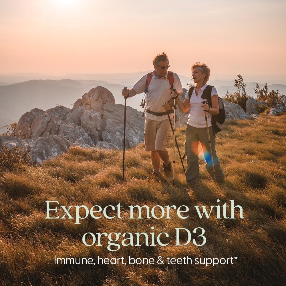 New Chapter Fermented Vitamin D3 daily tablet—easy to swallow for convenient daily support