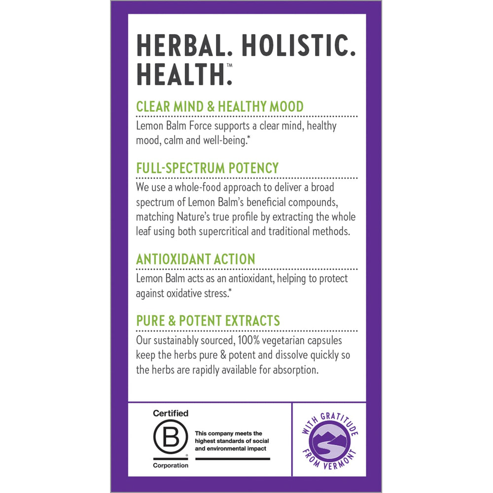 Product image with ready-to-swallow capsule and hydration.