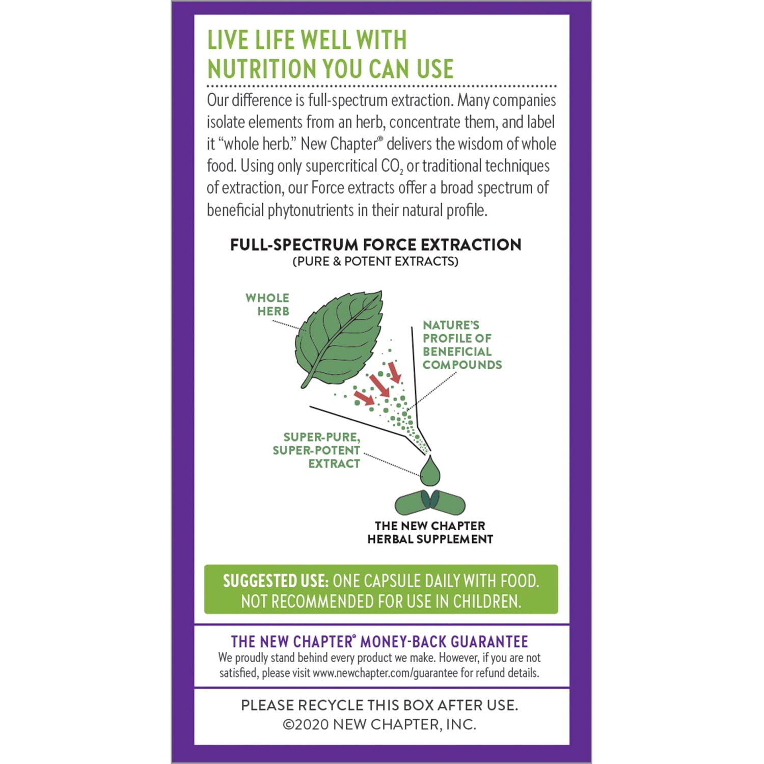 Ingredient icon hints antioxidant action and immune-friendly notes.