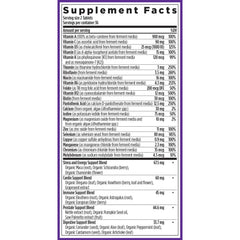 New Chapter Multivitamin advanced probiotic fermentation seal highlights culture-based nutrients.