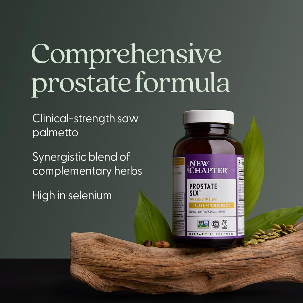 New Chapter Prostate 5LX fermented selenium detail for antioxidant support
