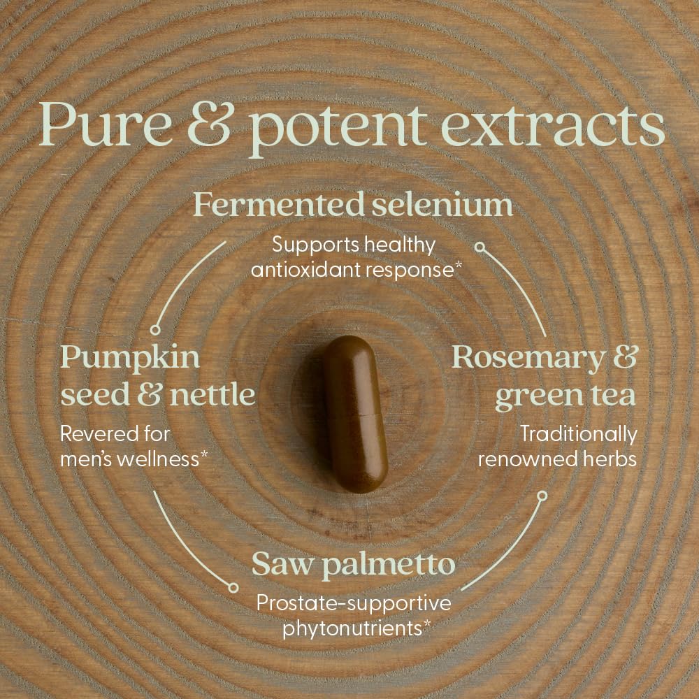 New Chapter Prostate 5LX label showing ingredients and benefits