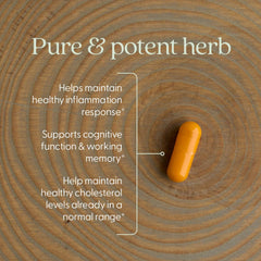 New Chapter Turmeric Force packaging on shelf with non GMO and gluten free cues