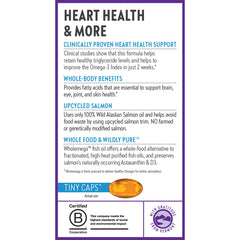 New Chapter Wholemega omega-rich supplement supporting overall well-being.