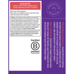 Packaging icons indicate Non-GMO, Gluten Free, and vegetarian options