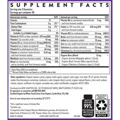 New Chapter fermented ingredients badge on packaging for absorption
