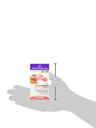 New Chapter Women’s Multivitamin 55+ gluten-free and vegetarian formulation detail
