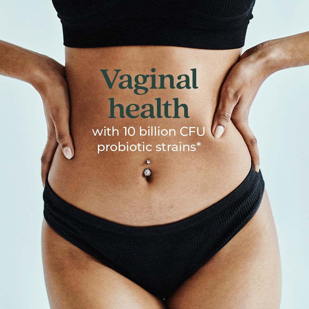New Chapter probiotics with prebiotics display, fueling gut bacteria.