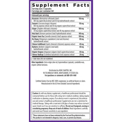 New Chapter Zyflamend Non-GMO Project Verified label on packaging.