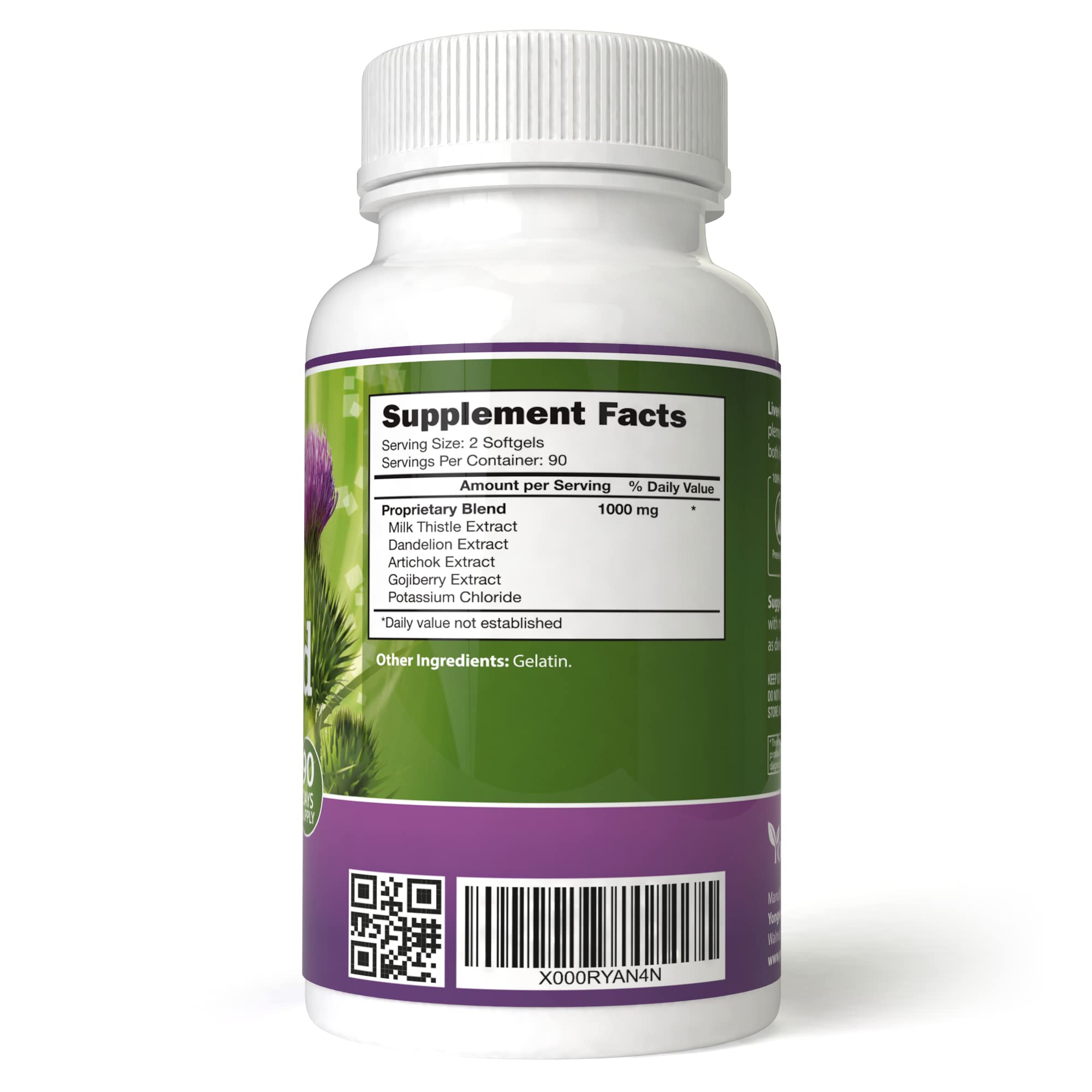 Closeup of New Green Nutrition Liver Kidney Aid softgels highlighting herbal formula.