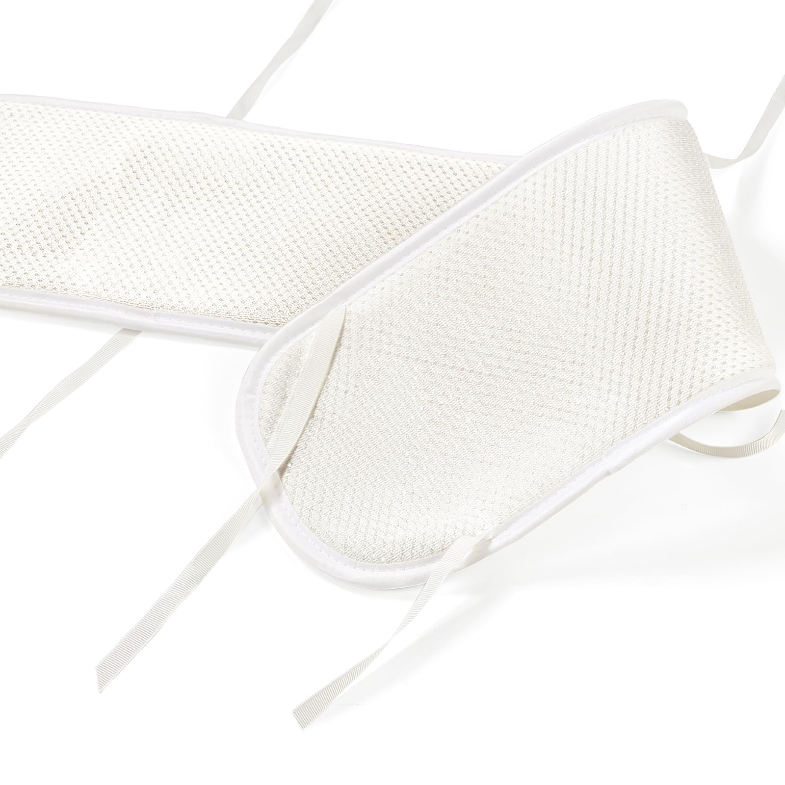 27.5in short pieces in New Mesh Coverage Straps for flexibility.