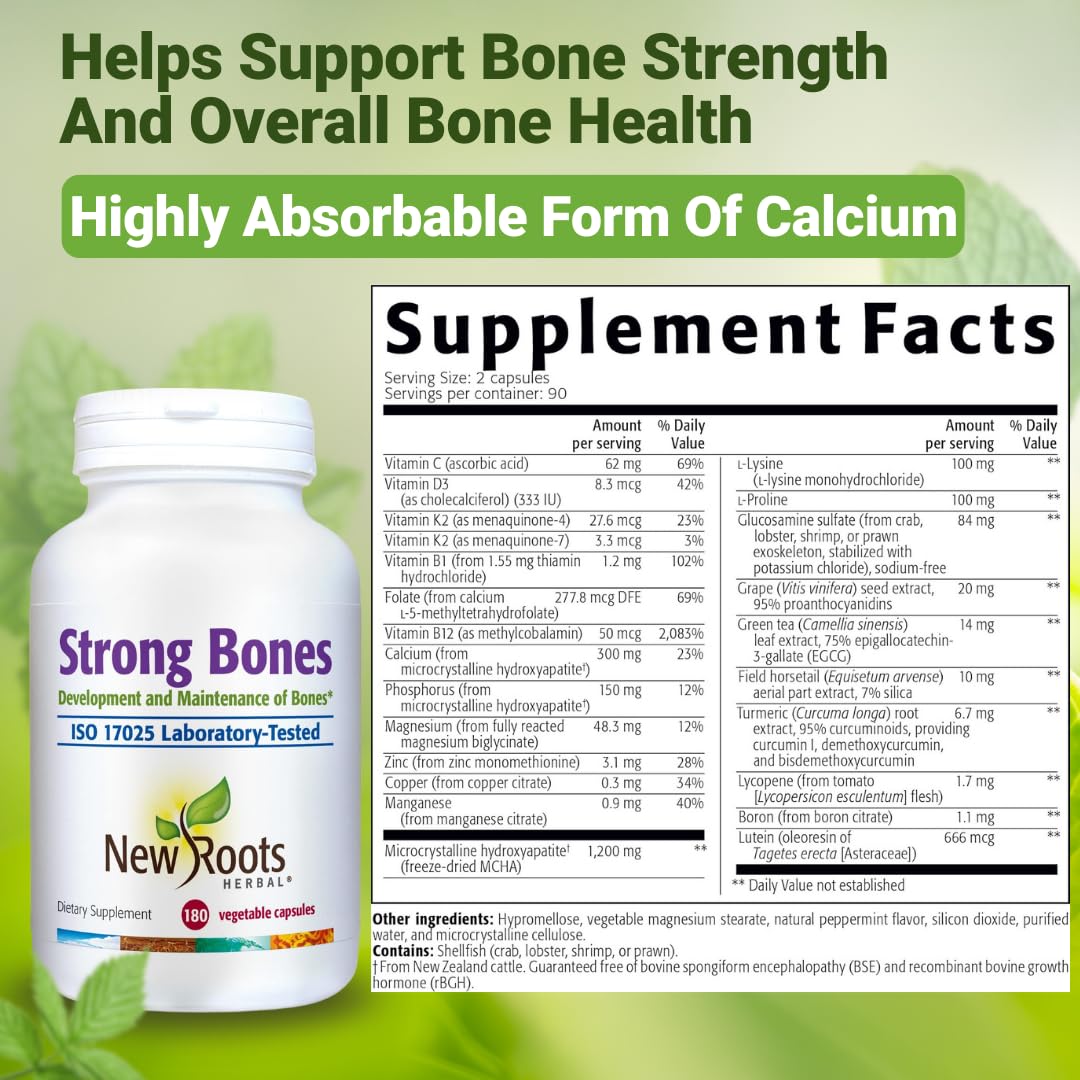 NEW ROOTS HERBAL ISO-tested quality stamp on bottle