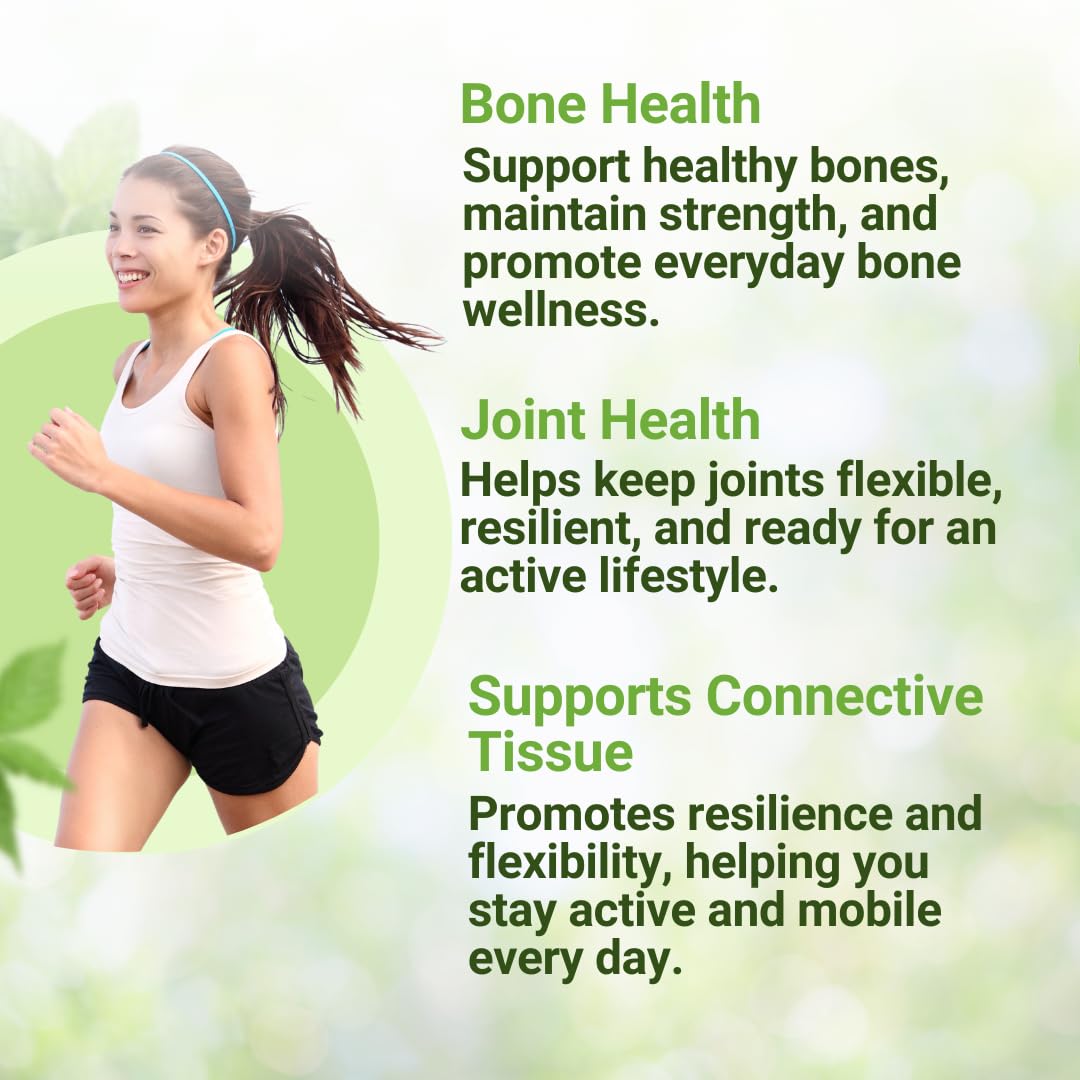 NEW ROOTS HERBAL MCHA calcium capsules illustrate enhanced absorption