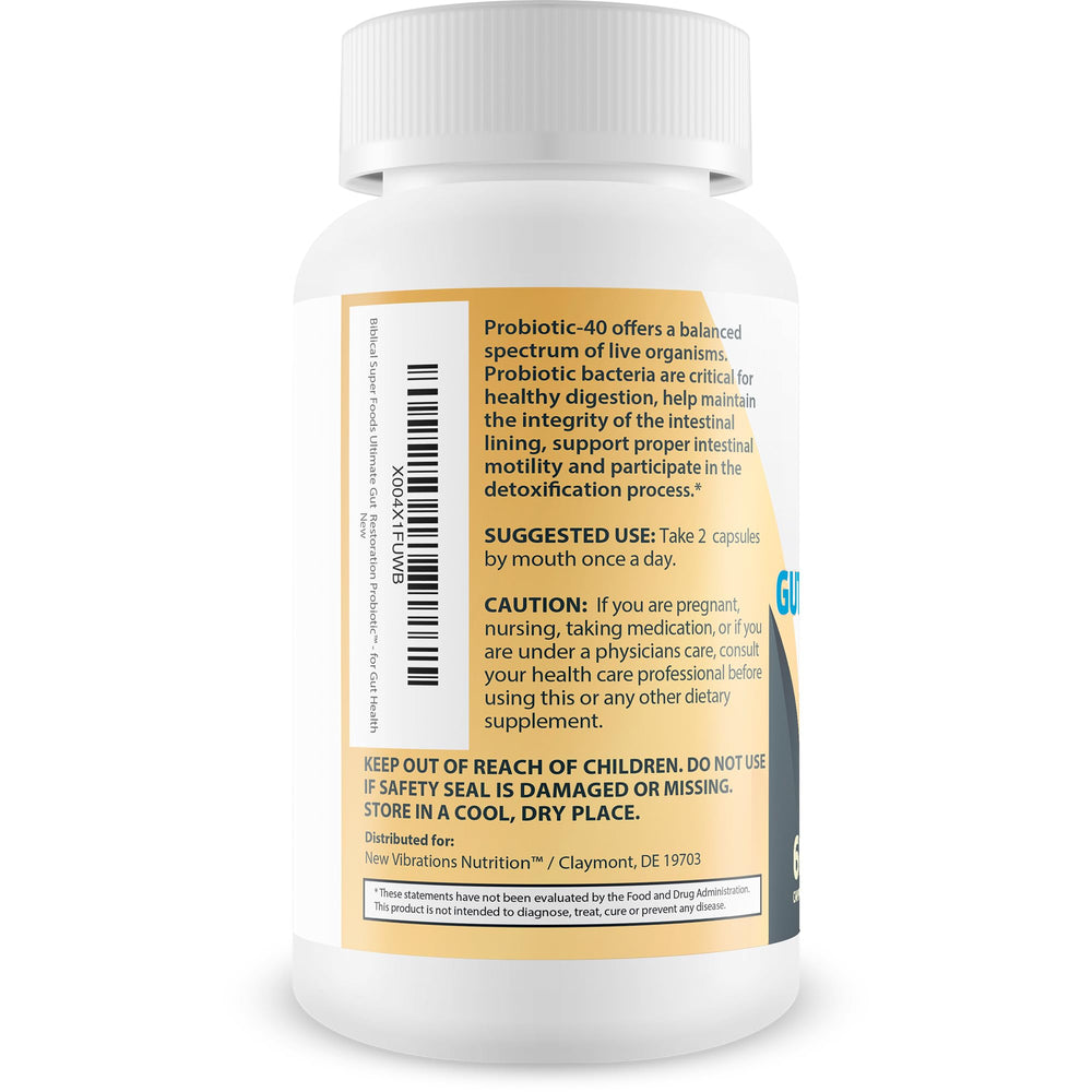 New Vibrations Nutrition synbiotic vitamin D capsules highlight immune-friendly blend.