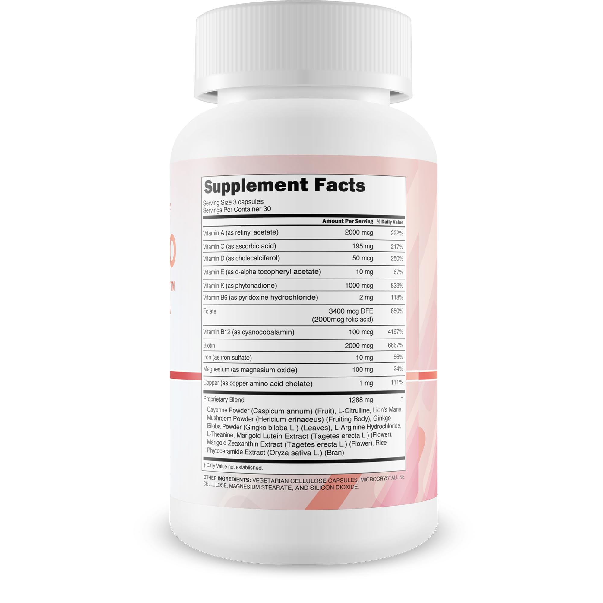 New Vibrations Cardio Hack capsules ready for daily nitric oxide support.