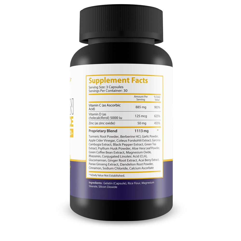 ALZ Brain Defence Pro capsules closeup highlighting easy daily use for cognitive wellness