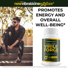 Packaging of Circulation Virile Forge Pro on a desk ready for daily routine.