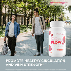 Vasodilator formula in Vital VP illustration promoting relaxed vessels
