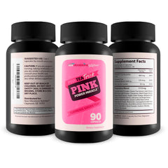 New Vibrations Pink Tea Trick Turmeric Green Tea ingredient visual highlights turmeric and green tea