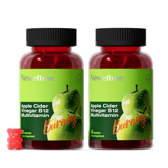 NEWELLME ACV Gummies with The Mother bottle pour for simple daily use and digestion support