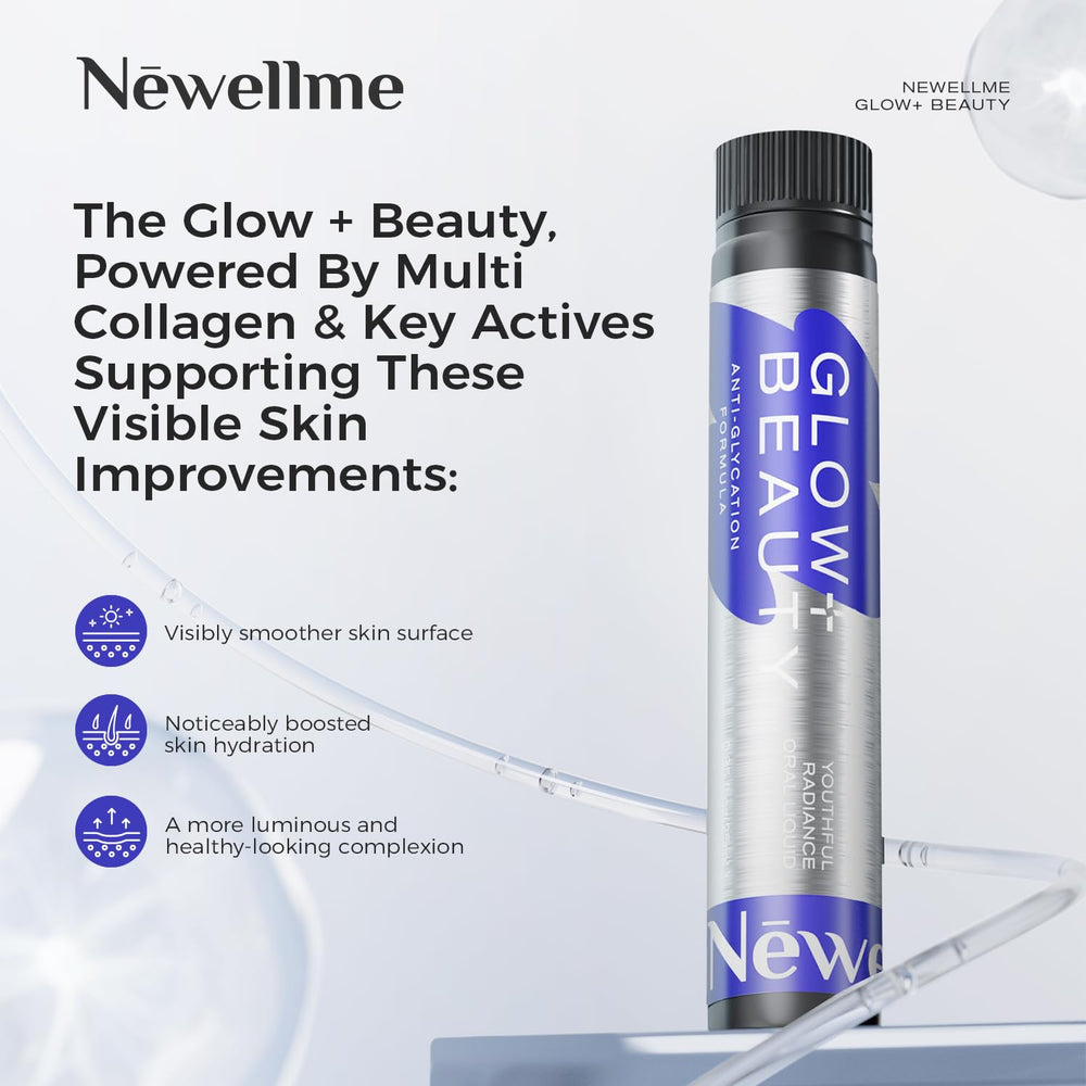 NewellMe beauty antioxidant blend supports radiant, even-looking skin.