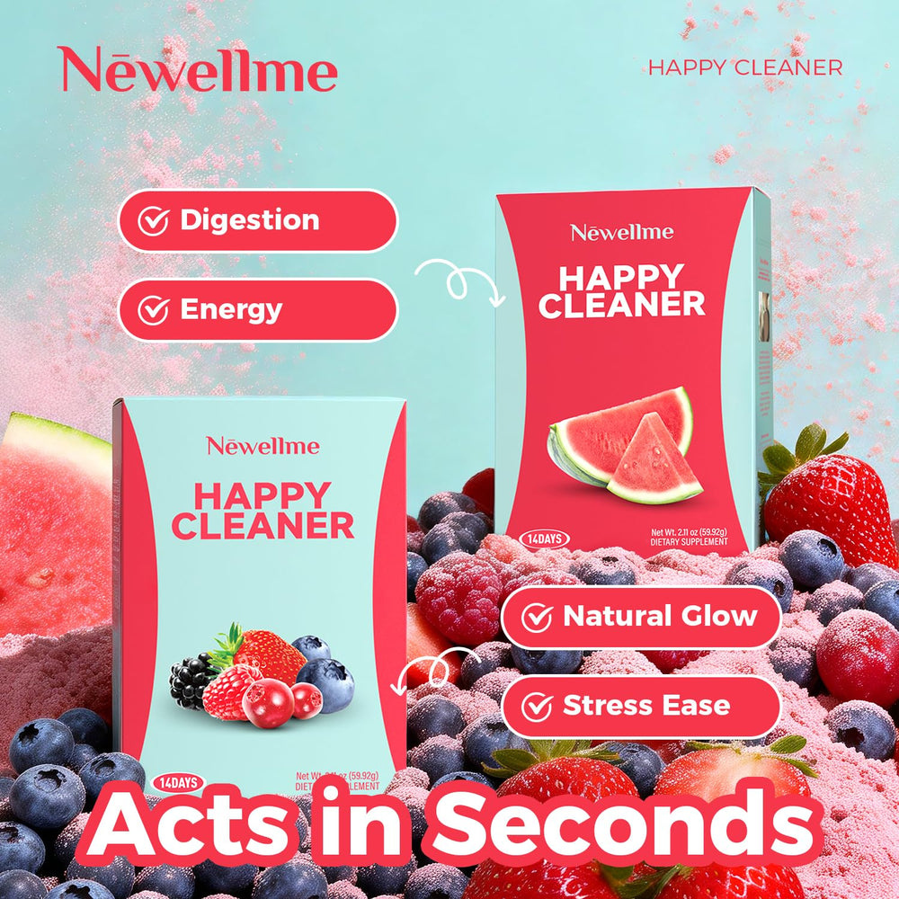 NewellMe Berry sachet offering a refreshing daily digestion option