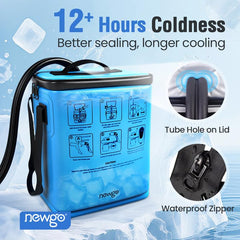 NEWGO cold therapy machine shoulder pad delivers precise cooling for joint comfort.