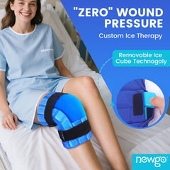 NEWGO knee ice pack with detachable capsules for selective icing