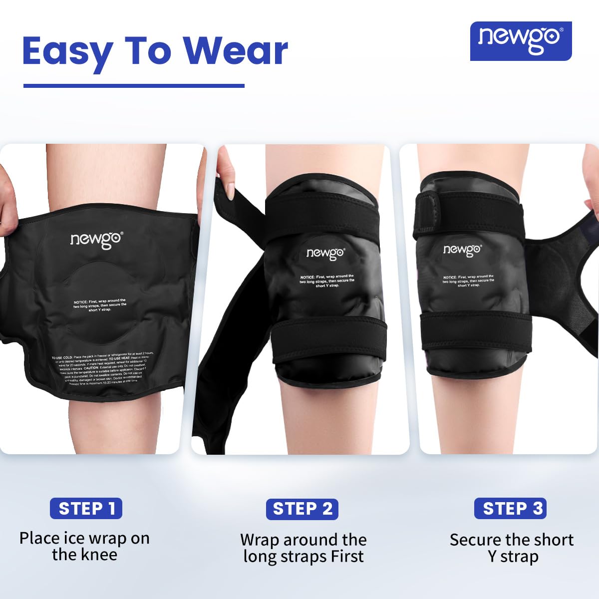 NewGo knee ice pack designed for recovery and daily comfort