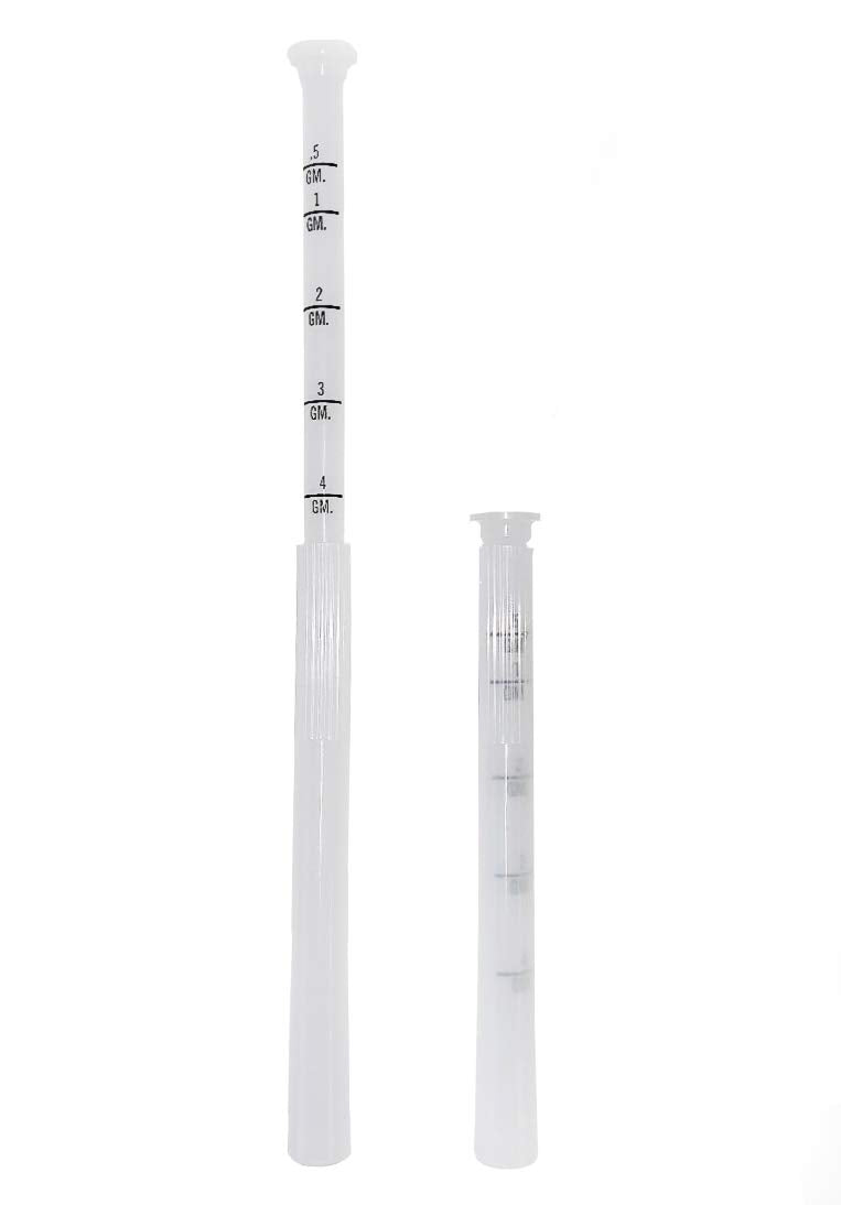 NewLife Naturals applicator shows measurement marks for quick, accurate dosing.