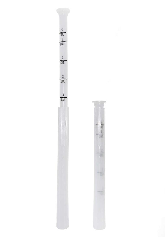 NewLife Naturals applicator shows measurement marks for quick, accurate dosing.