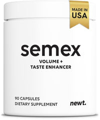 Newt SEMEX bottle front supports healthy semen volume.